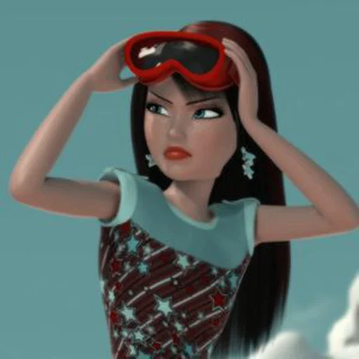 🤪 Стикер «Barbie mix» для Telegram