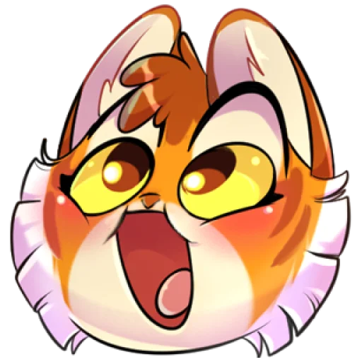 😜 Стикер «Lackadaisy Emoji Pack» для Telegram