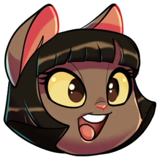 😁 Стикер «Lackadaisy Emoji Pack» для Telegram