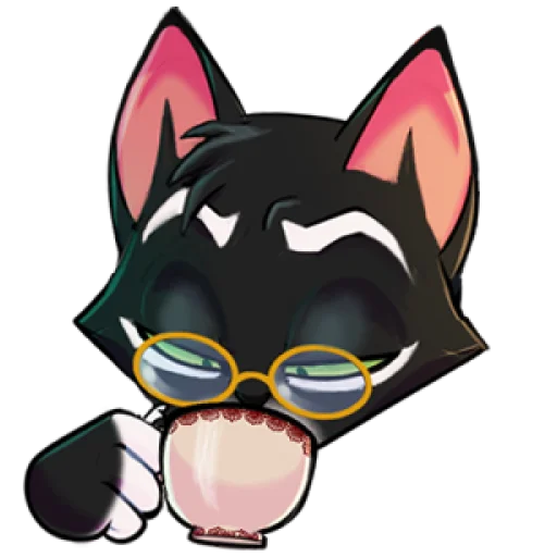 😌 Стикер «Lackadaisy Emoji Pack» для Telegram