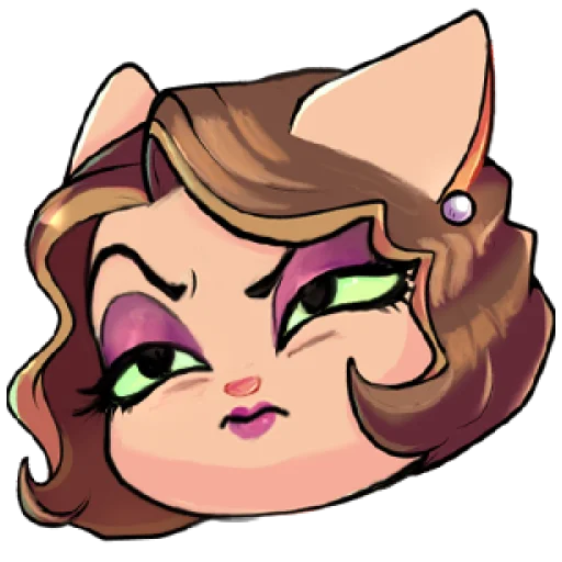 🤨 Стикер «Lackadaisy Emoji Pack» для Telegram
