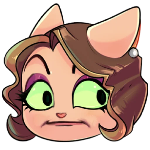 😐 Стикер «Lackadaisy Emoji Pack» для Telegram