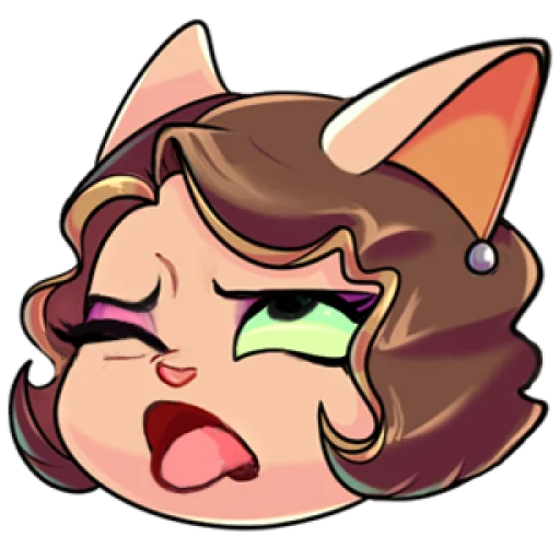 🤮 Стикер «Lackadaisy Emoji Pack» для Telegram