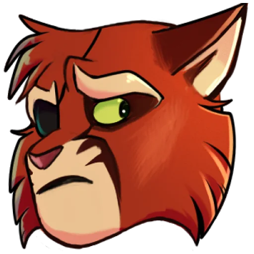 😑 Стикер «Lackadaisy Emoji Pack» для Telegram