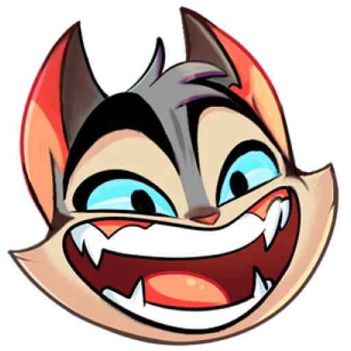 😀 Стикер «Lackadaisy Emoji Pack» для Telegram