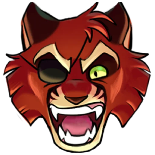 😡 Стикер «Lackadaisy Emoji Pack» для Telegram