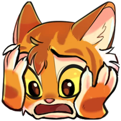 😥 Стикер «Lackadaisy Emoji Pack» для Telegram