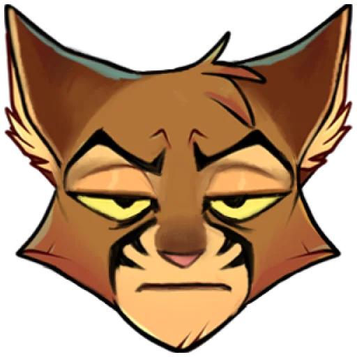 😐 Стикер «Lackadaisy Emoji Pack» для Telegram