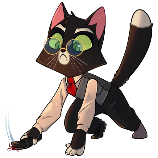 🕷 Стикер «Lackadaisy Emoji Pack» для Telegram