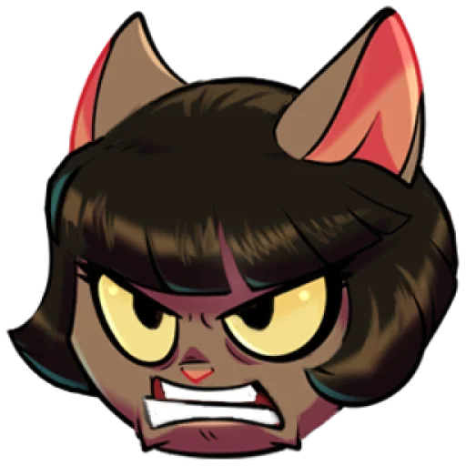 🤬 Стикер «Lackadaisy Emoji Pack» для Telegram