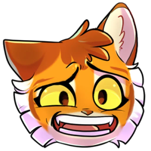 😰 Стикер «Lackadaisy Emoji Pack» для Telegram