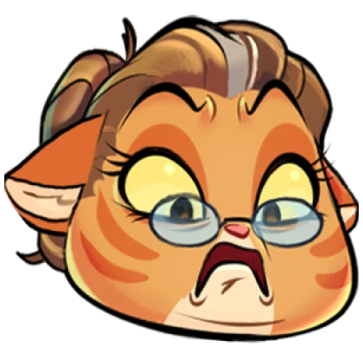 😱 Стикер «Lackadaisy Emoji Pack» для Telegram