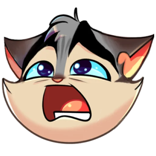 😨 Стикер «Lackadaisy Emoji Pack» для Telegram
