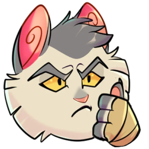 👊 Стикер «Lackadaisy Emoji Pack» для Telegram