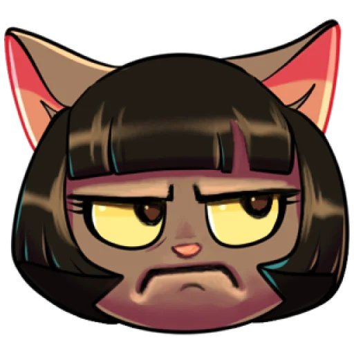 🤨 Стикер «Lackadaisy Emoji Pack» для Telegram