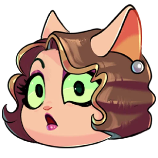😨 Стикер «Lackadaisy Emoji Pack» для Telegram