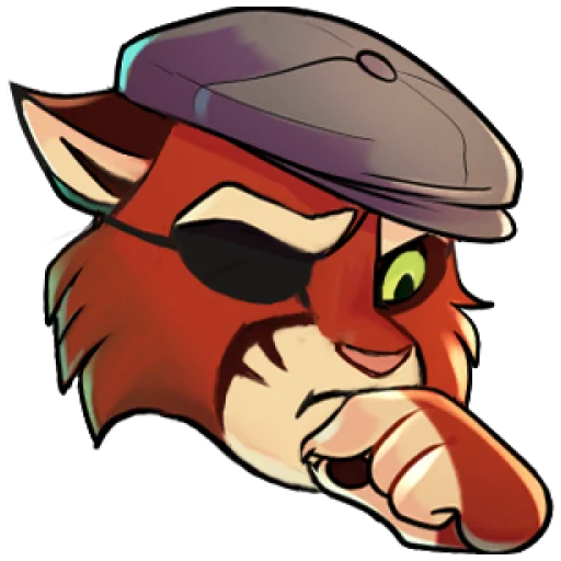 🧐 Стикер «Lackadaisy Emoji Pack» для Telegram
