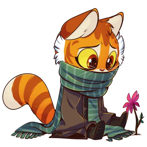 🌷 Стикер «Lackadaisy Emoji Pack» для Telegram