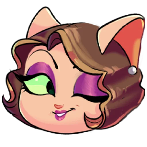 😉 Стикер «Lackadaisy Emoji Pack» для Telegram
