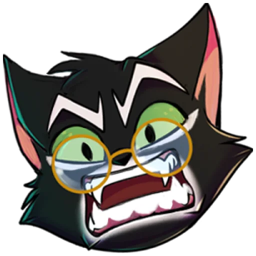 🤬 Стикер «Lackadaisy Emoji Pack» для Telegram