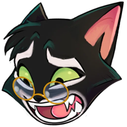 😹 Стикер «Lackadaisy Emoji Pack» для Telegram