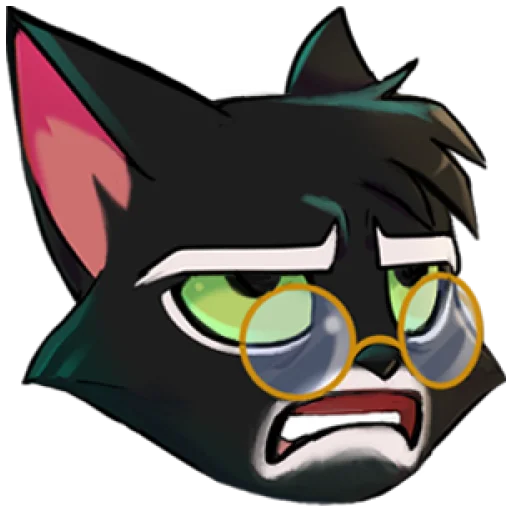 😾 Стикер «Lackadaisy Emoji Pack» для Telegram