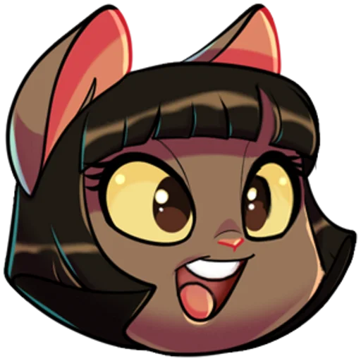 😃 Стикер «Lackadaisy Emojis Resized» для Telegram