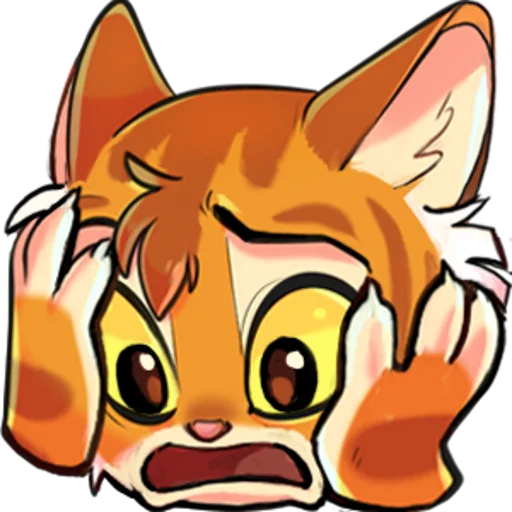 😱 Стикер «Lackadaisy Emojis Resized» для Telegram
