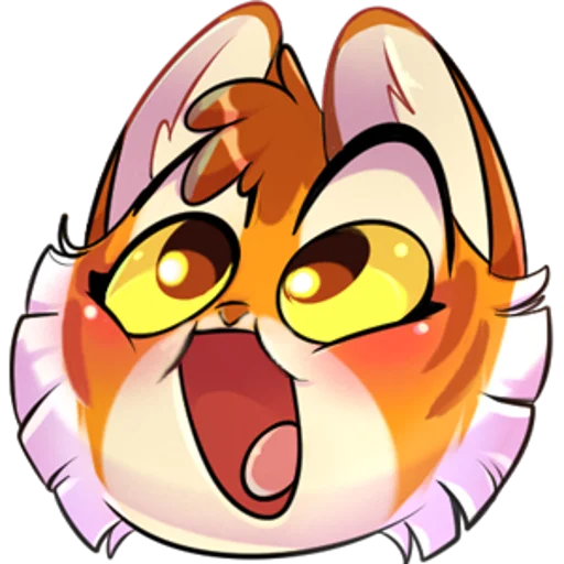 🥳 Стикер «Lackadaisy Emojis Resized» для Telegram