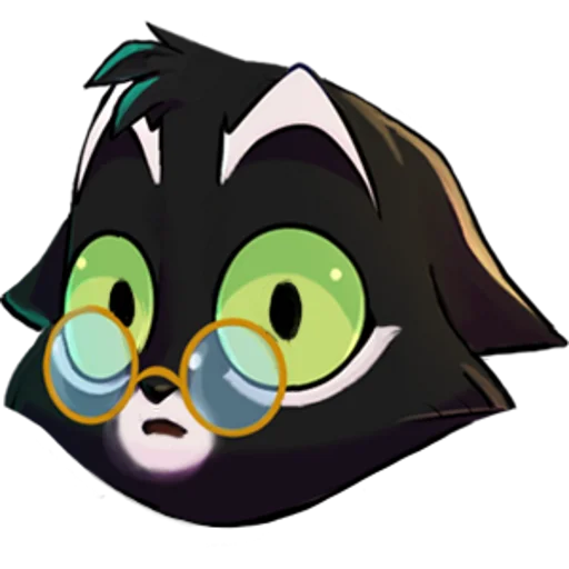 😳 Стикер «Lackadaisy Emojis Resized» для Telegram