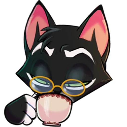 ☕️ Стикер «Lackadaisy Emojis Resized» для Telegram