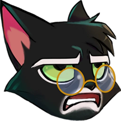 😤 Стикер «Lackadaisy Emojis Resized» для Telegram