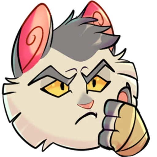 👍 Стикер «Lackadaisy Emojis Resized» для Telegram