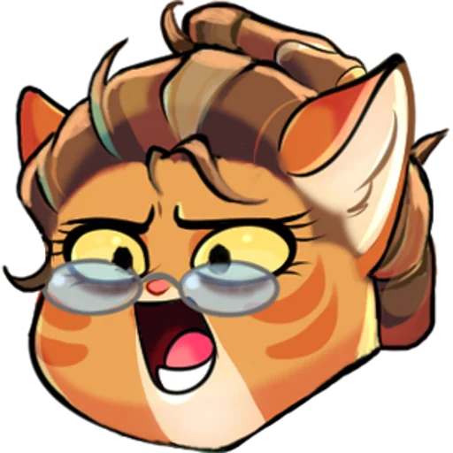 🤬 Стикер «Lackadaisy Emojis Resized» для Telegram