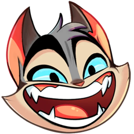 😁 Стикер «Lackadaisy Emojis Resized» для Telegram