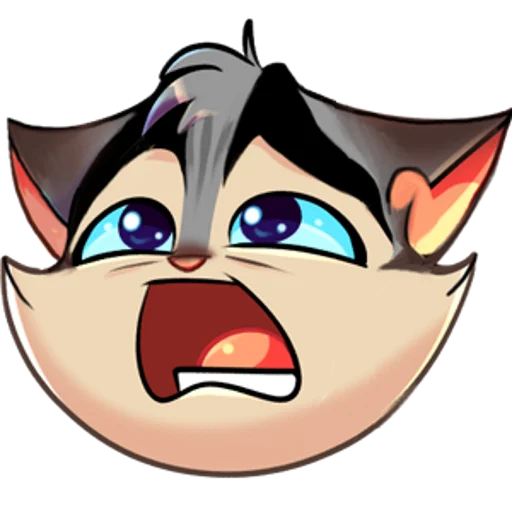 😭 Стикер «Lackadaisy Emojis Resized» для Telegram