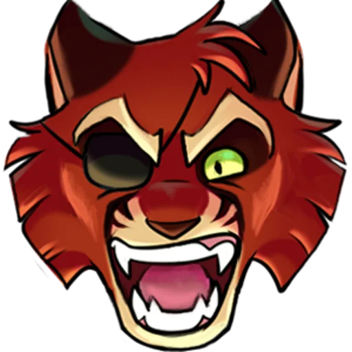 😡 Стикер «Lackadaisy Emojis Resized» для Telegram