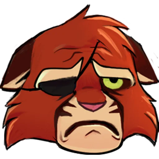 😖 Стикер «Lackadaisy Emojis Resized» для Telegram