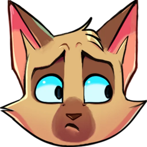 😨 Стикер «Lackadaisy Emojis Resized» для Telegram
