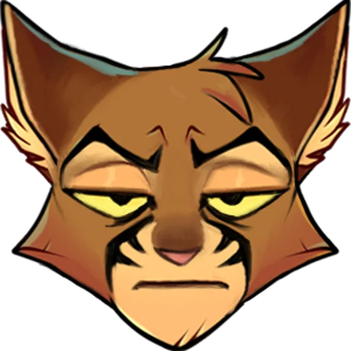😑 Стикер «Lackadaisy Emojis Resized» для Telegram
