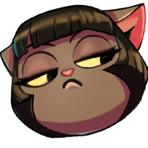 😒 Стикер «Lackadaisy Emojis Resized» для Telegram