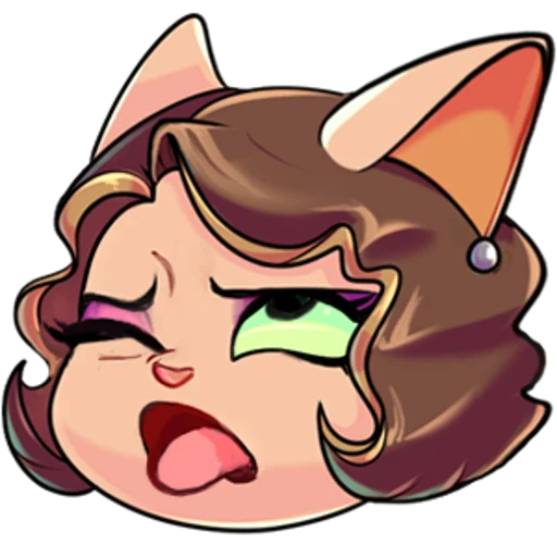 🤢 Стикер «Lackadaisy Emojis Resized» для Telegram