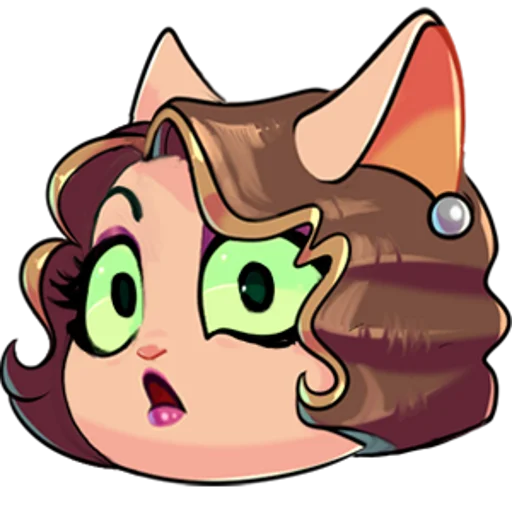 😮 Стикер «Lackadaisy Emojis Resized» для Telegram