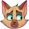 😞 Эмодзи «lackadaisy» для Telegram