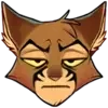 😐 Эмодзи «lackadaisy» для Telegram