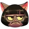 🤨 Эмодзи «lackadaisy» для Telegram