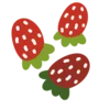 🍓 Эмодзи «Разноцветные буквы, иконки» для Telegram