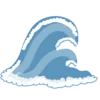 🌊 Эмодзи «Разноцветные буквы, иконки» для Telegram