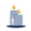 🕯 Эмодзи «Серые буквы, цифры, иконки» для Telegram
