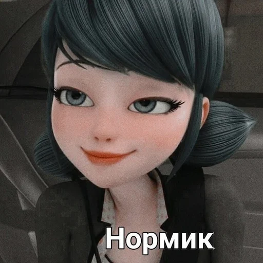 😌 Стикер «Маринетт» для Telegram